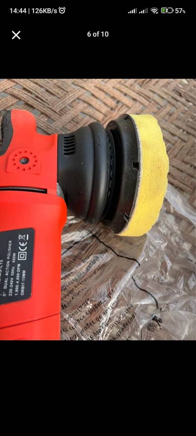 maxhsine L15 Dual action Polisher car buffer machine