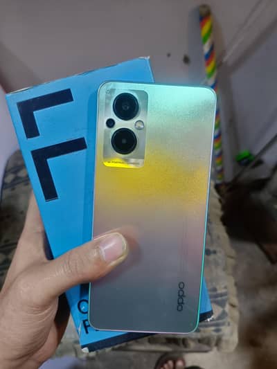oppo f21 pro 5G with box Koi masla nhi koi fault nhi bilkul new condi