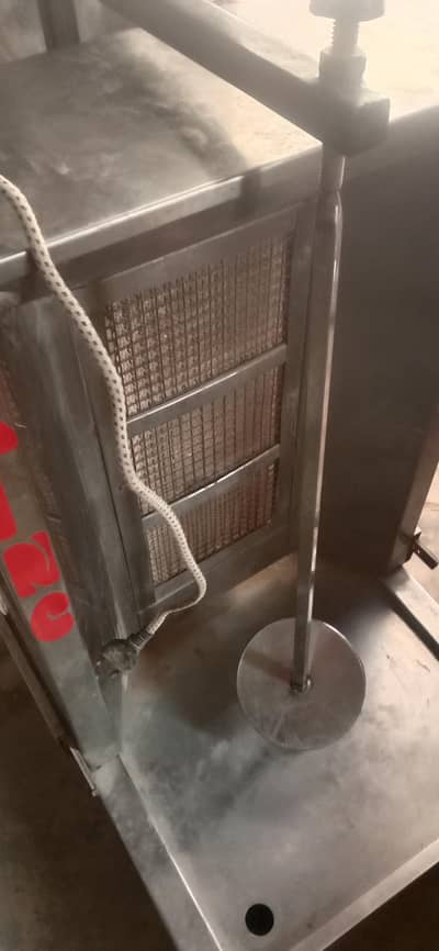 shawarma machine for sale condition 9/10