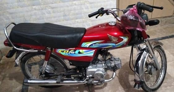 Honda 70 model 2024 is in Good condition