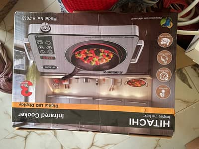 Hitachi electric led  stove