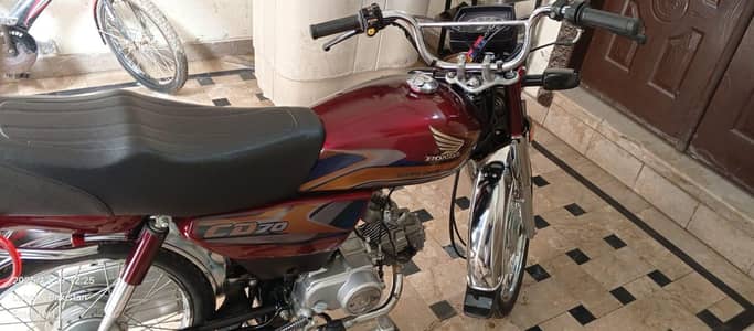 Honda CD-70 Applied For
