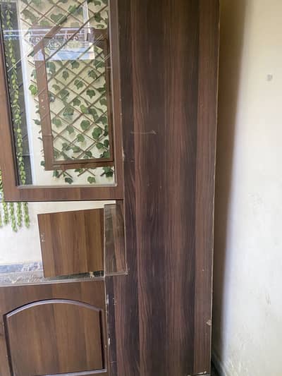 Wooden wardrobe