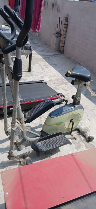 Treadmill and exercise Bike (Both)