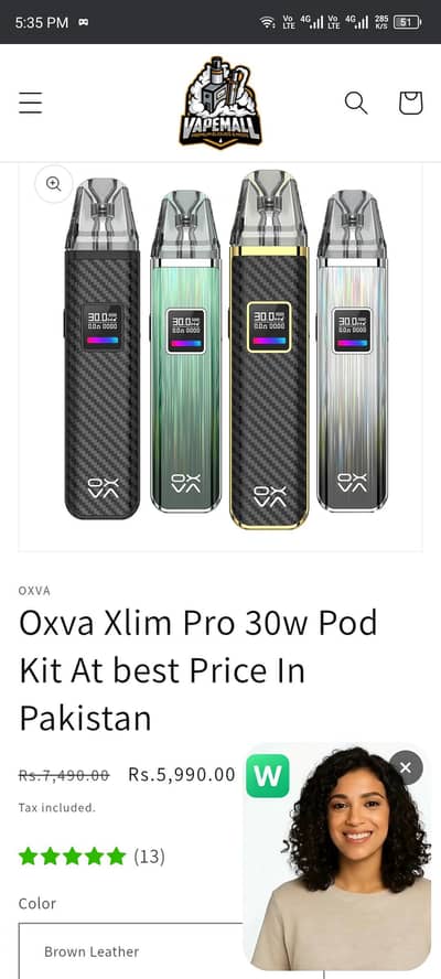 Oxva Xlim pro 30w pod for sale