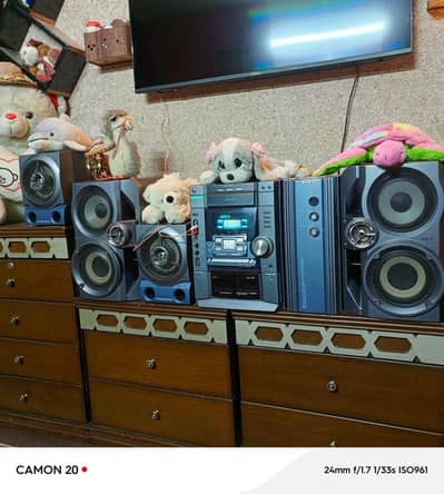 sony shake hi fi sound system home theater deck speakers