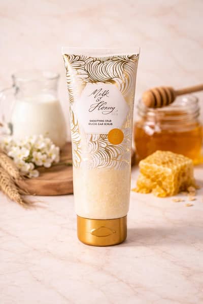 Milk and honey srub