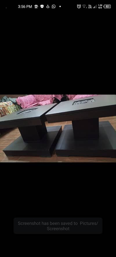 coffee and side tables