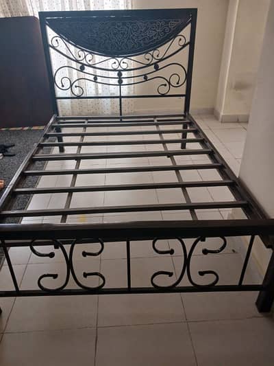 iron bed