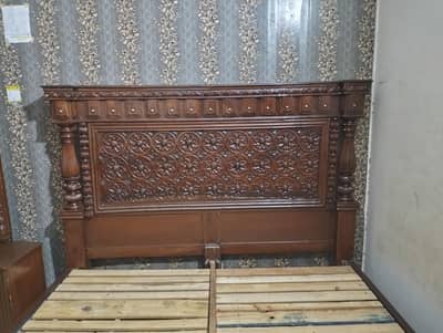 bed dressing side table