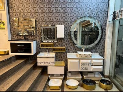 Pvc vanity/ vanity/ bathtub/ jacuzzi/ commode/ shower set/ faucets/