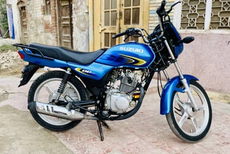 Suzuki gd 110 10by10 condition very beautiful colour fully maintained