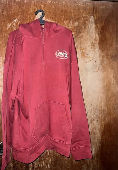 Levi's red hoodie