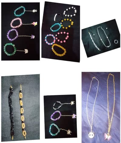 Cutom Crystal Braclet  350/each