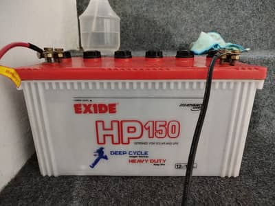 Exide HP150 Deep Cycle UPS battery 2 Months old