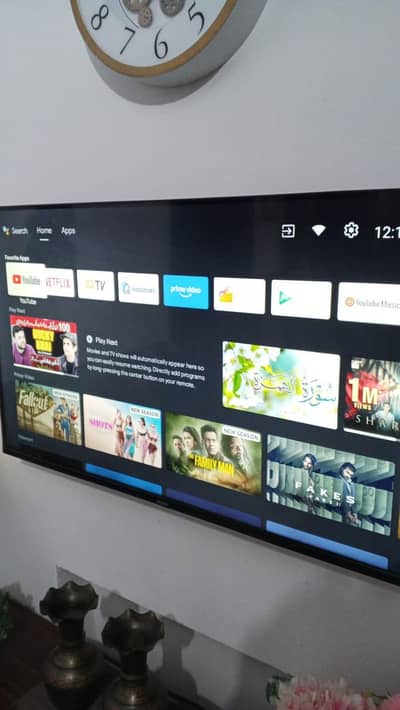 brand new condition led tv 43' slim