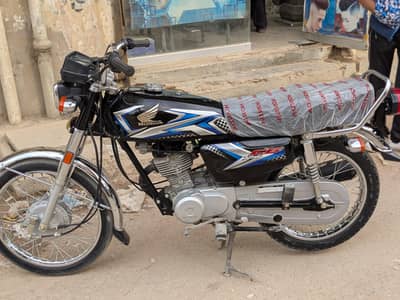 Honda 125 (2025) Karachi number