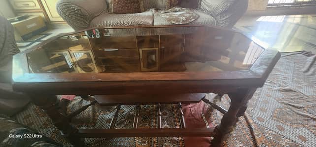 Center Table with side 2 tables