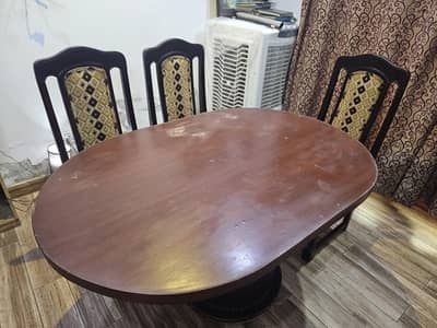 Dining Table Set with 6 Chairs