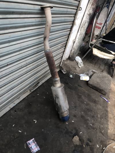 hks exasust with reborn fitting