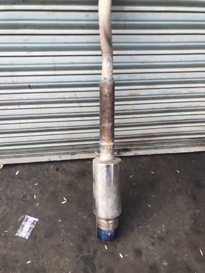 hks exasust with reborn fitting