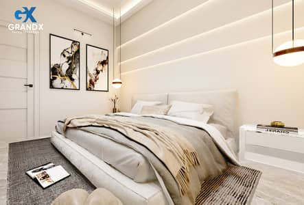 Luxury One Bed Apartments in Grand X facing theme park,Corner Eiffel view,and Main boulevard