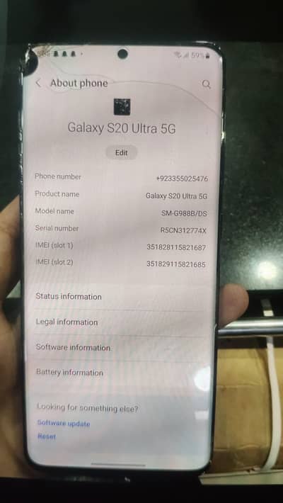 Samsung S20 ultra