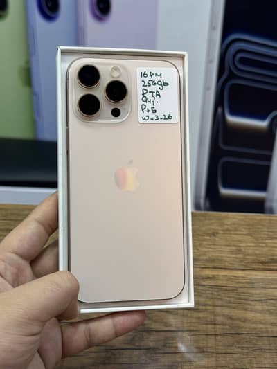 iPhone 16 Pro Max 256Gb PTA Approved