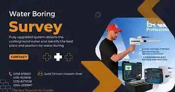 water survey all Pakistan