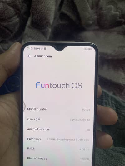 Vivo S1 pro with box 128 gb SnapGragon 685 Gaming device