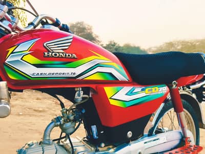 Honda CD70 2023 Totally Ganian 10/10