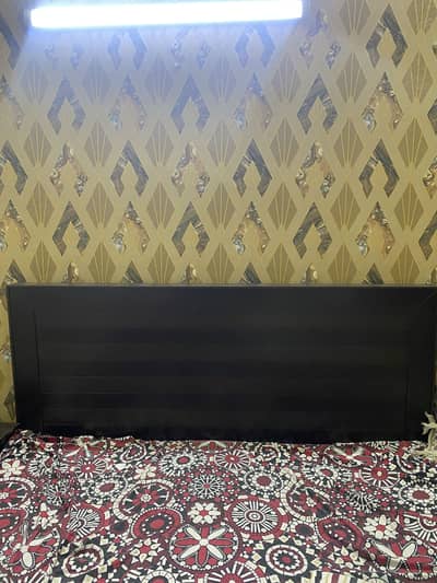 Bed with two side tables and 1 dressing table + high quality foam