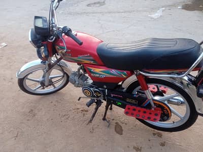 united 70cc bike  alloye rimm  2024 model