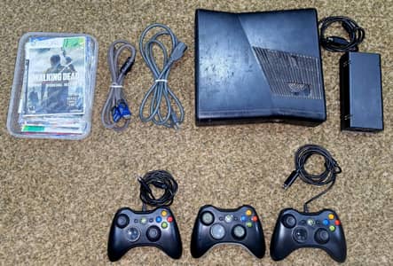 Xbox 360 slim + Free PS 2 slim