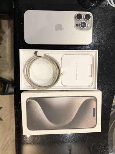 IPhone 15 Pro max HK Model 256 Gb Dual Physical PTA Approved