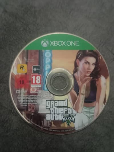 Xbox one cd of GTA 5