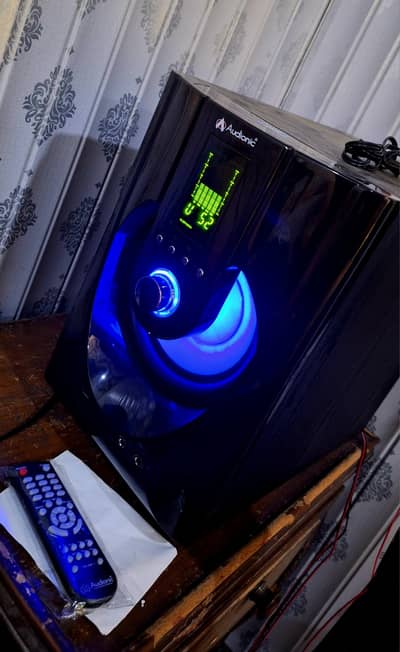 100% SEALED AUDIONICS RB - 95 HOME THEATRE SYSTEM 2.1 CHANNEL + NFC