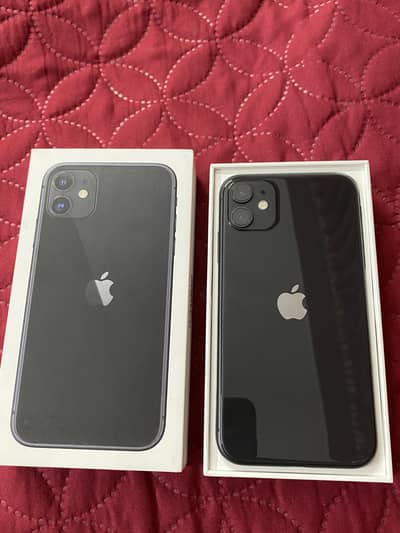 iPhone 11 64GB JV Black - 10/10 Condition - Waterpack with Box
