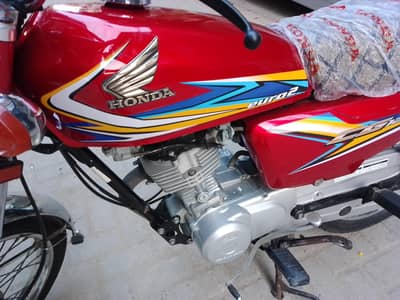 Honda 125 Hyderabad number 19 model