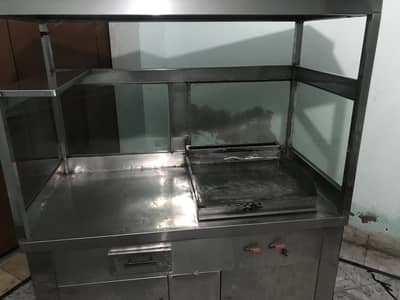 Fast food counter for sale  working contact in wattsap 03180203935