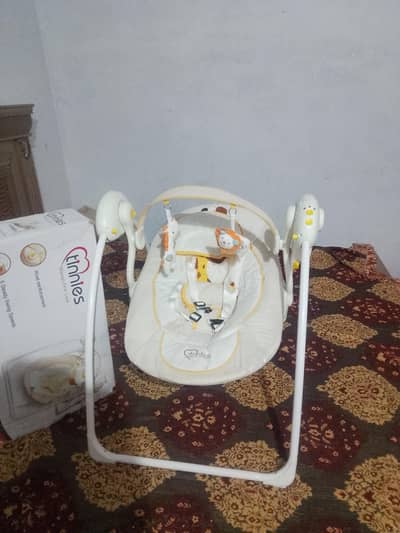 Tinnies Electric Baby Swing - 5 Speed Control