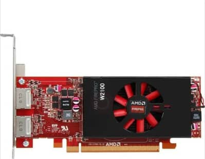 AMD fire pro w2100 2gb graphic card 10/10 condition