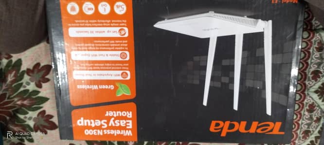 Tenda f3 with full accessories and box