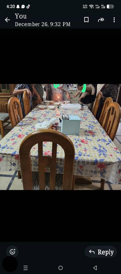 dining table 8 chair