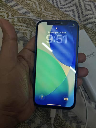 iPhone 12 FU Dual sim Pta Approved With Box (Back Camera Not Working)