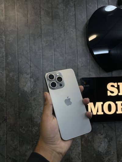 Iphone 15 pro max dual sim pta approved 256 gb