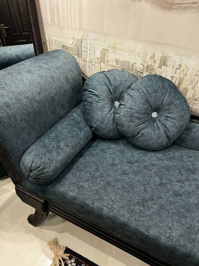alpine green sofa