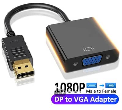 Original Displayport Dp to Vga Adapter.