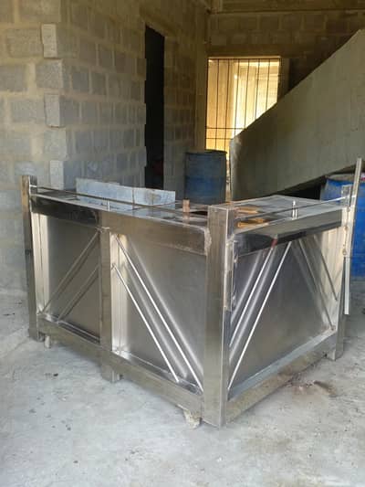 Tea Stall with 2 Burner