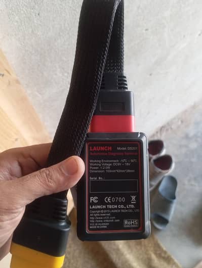 Car Scanner lunc . good condition with tablets Samsung